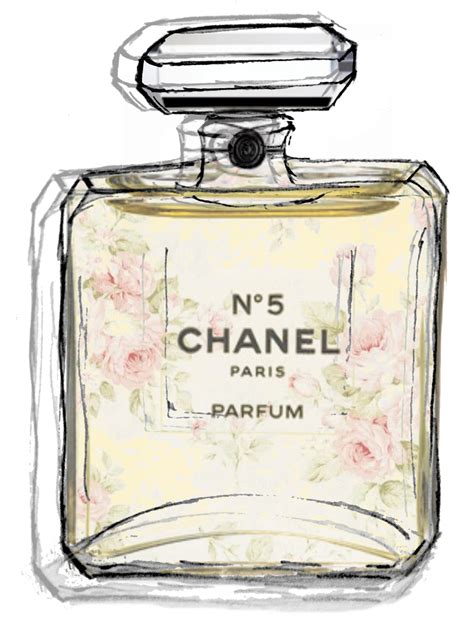 chanel perfume bottle drawing|chanel perfume bottle art.